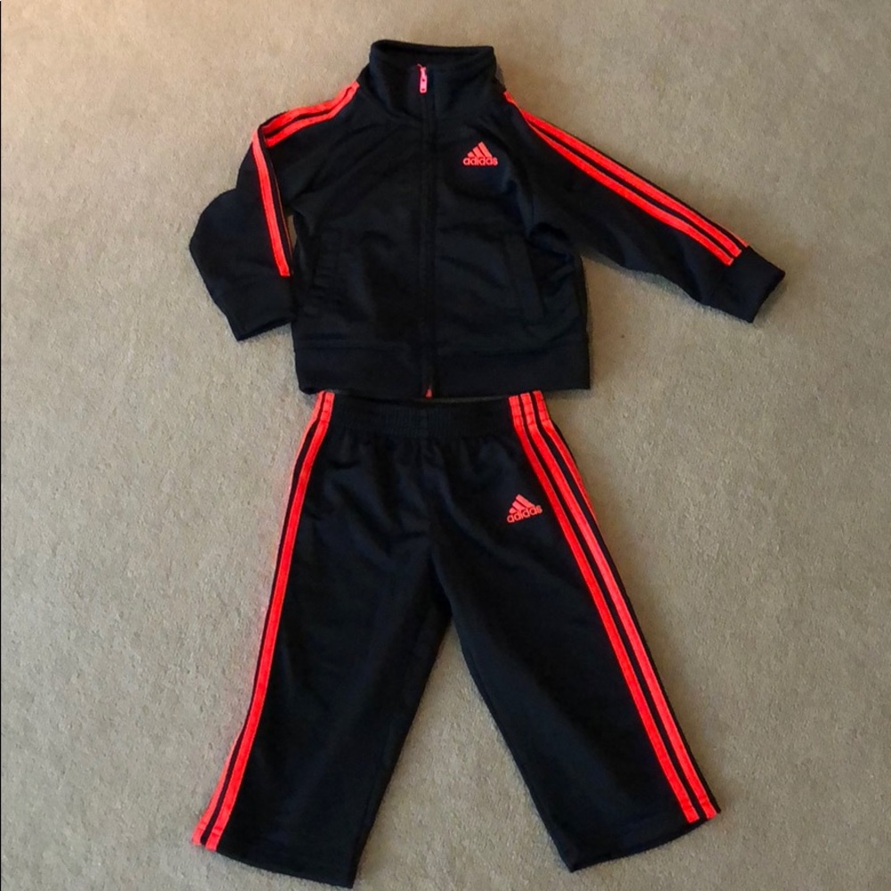 Adidas track suit 18 months.